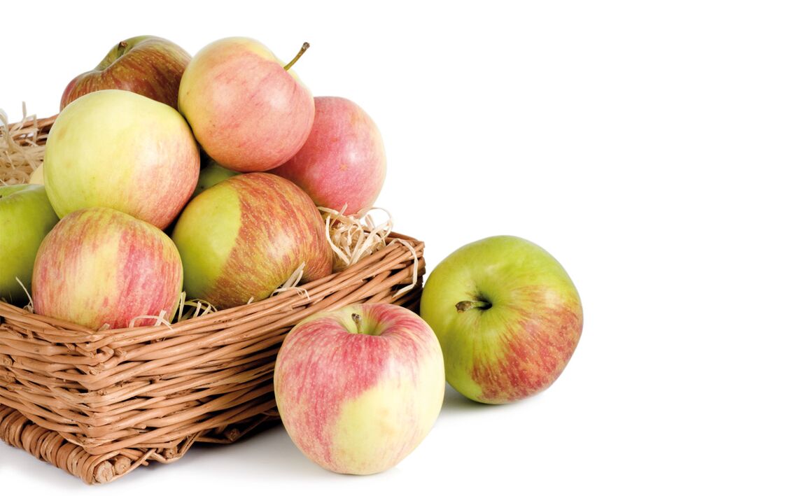 Las manzanas un producto adecuado para los días de ayuno. 